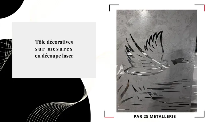 Découpe laser : Fabrication de tôle décoratives, Lille, 2S SERVICES