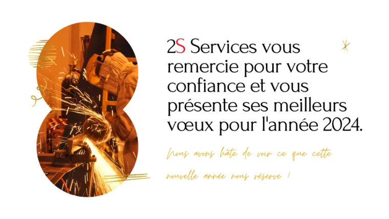 Bonne année 2024!, Lille, 2S SERVICES