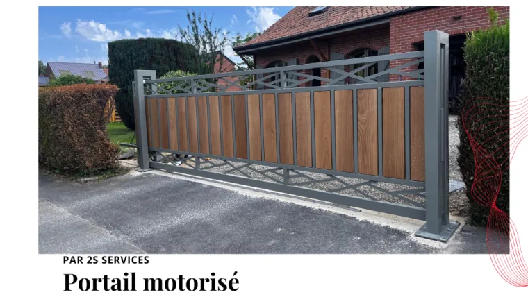 Portail motorisé, Lille, 2S SERVICES